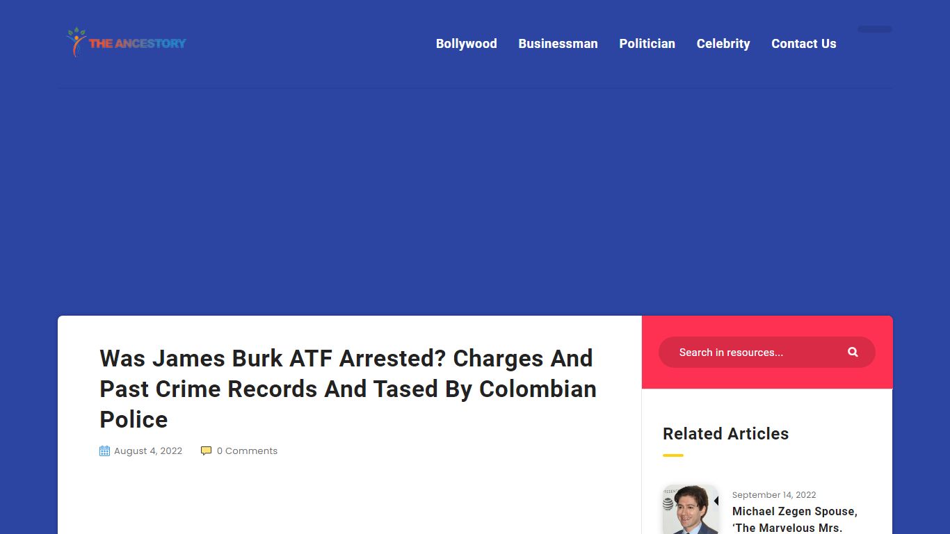 Was James Burk ATF Arrested? Charges And Past Crime Records And Tased ...